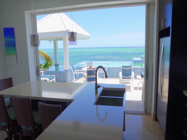 Luxury Three Level Beachfront Vacation Villa Turks & Caicos
